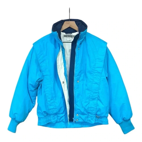 Obermeyer Women’s Josie Ski Snow Jacket Blue Size 6 - Picture 2 of 11